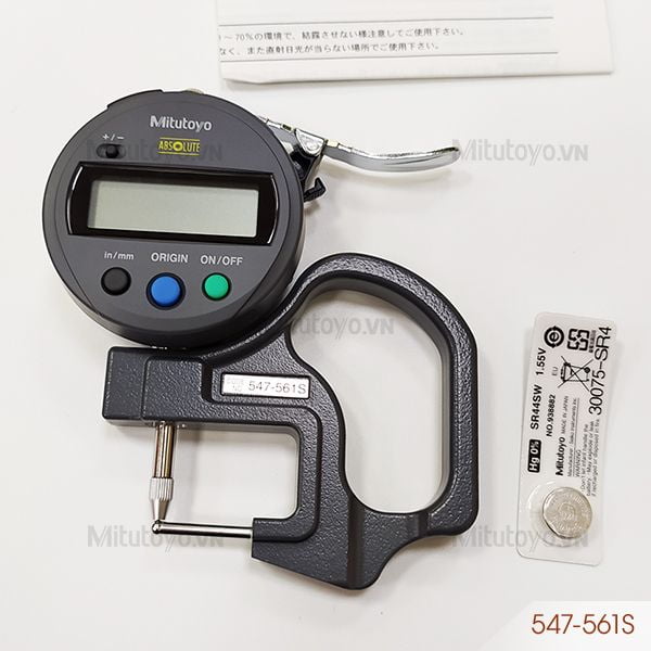 Đồng hồ đo độ dày điện tử Mitutoyo 547-561S (0-10mm)