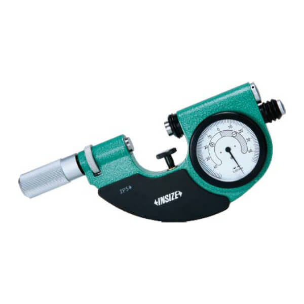 Đồng hồ đo độ dày vật liệu (loại phổ thông ) Insize 3334-100