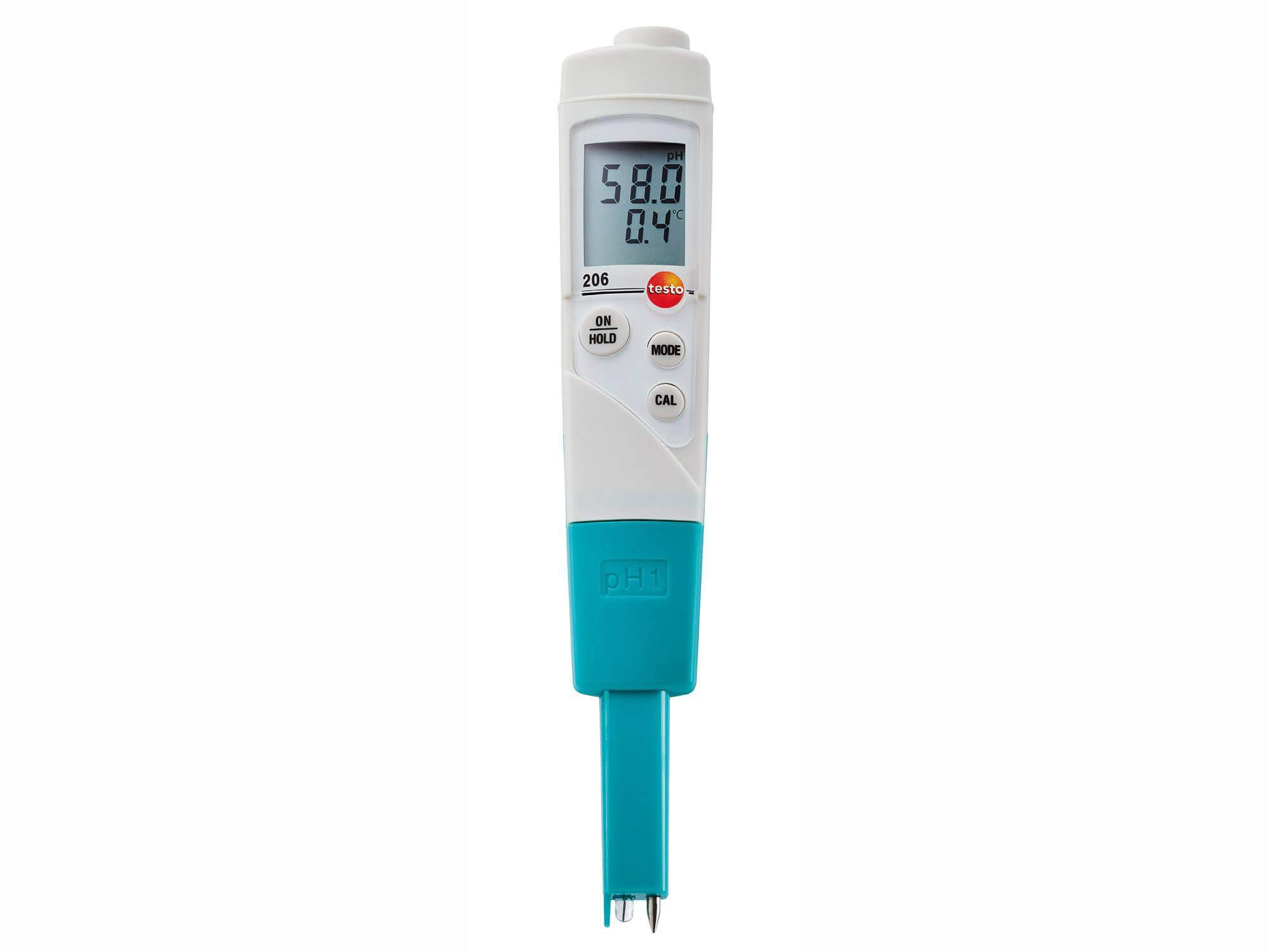 Máy đo pH / °C – testo 206 pH1