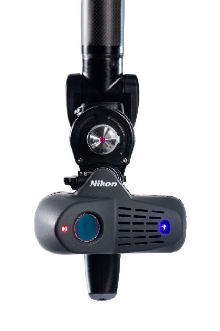 Máy quét laser đo tọa độ 3D Nikon H120 và tay đỡ cho máy quét Nikon MCAxS