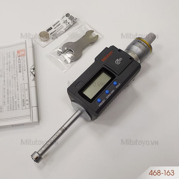 Panme đo lỗ 3 chấu điện tử Mitutoyo 468-163 (10-12mm)