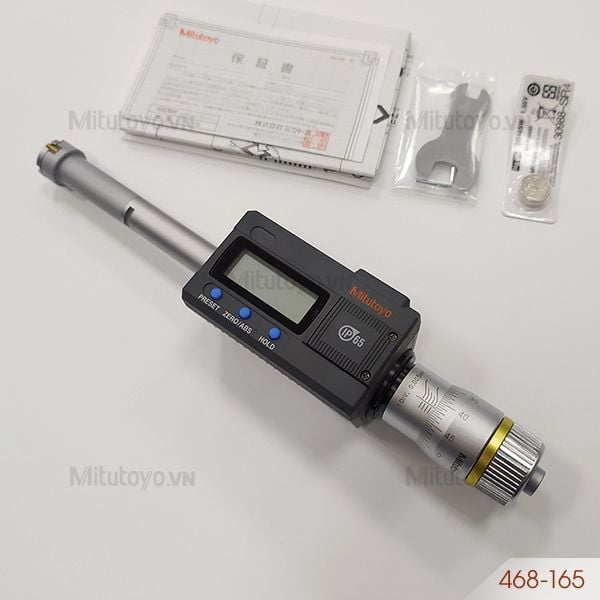 Panme đo lỗ 3 chấu điện tử Mitutoyo 468-165 (16-20mm)