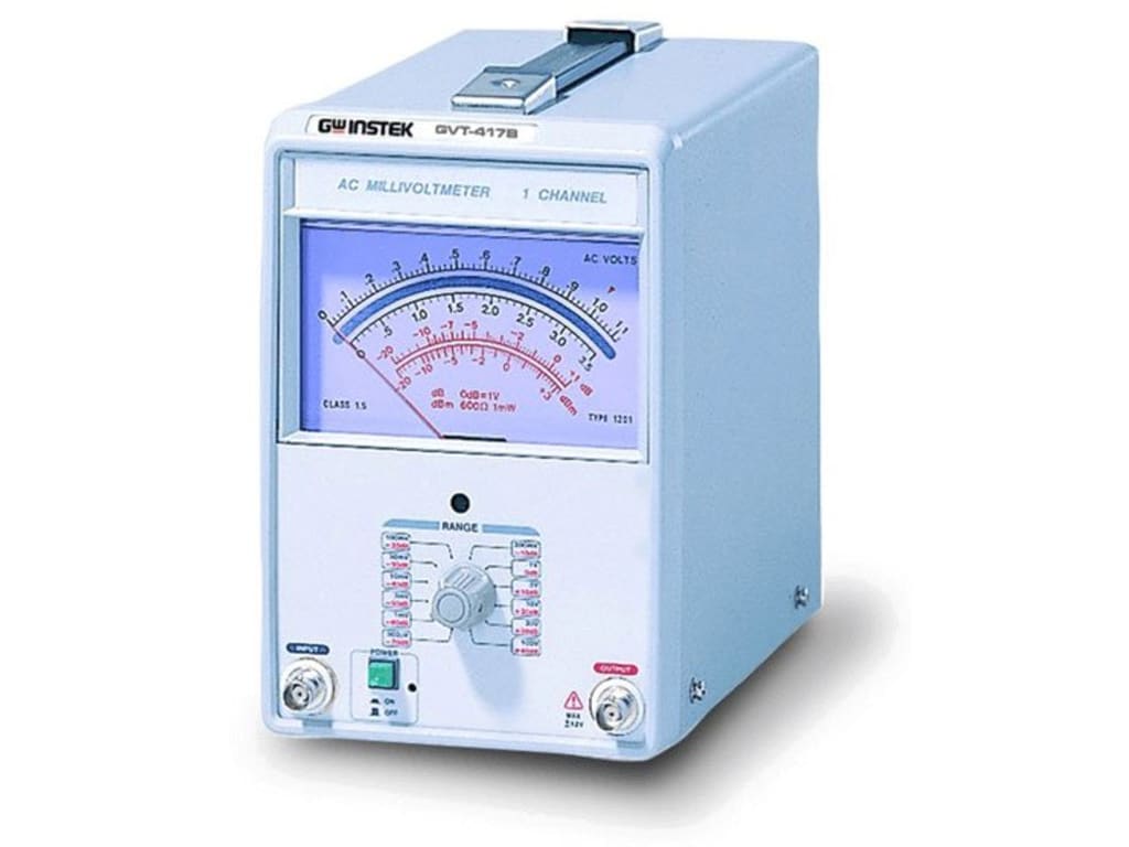 Thiết bị đo điện áp âm tần GW Instek GVT-417B (1 kênh)