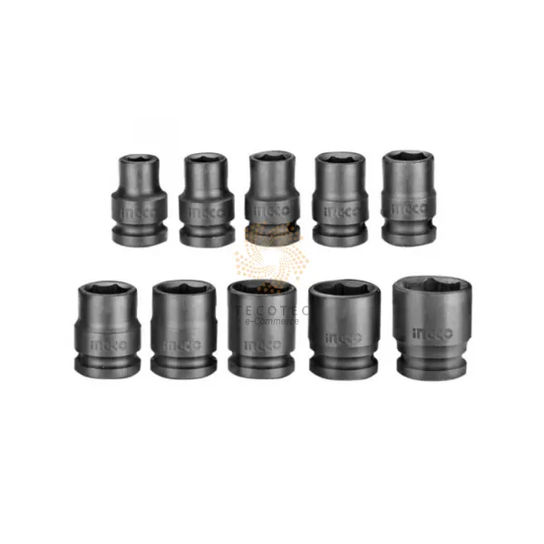 Bộ 10 đầu tuýp 1/2 inch INGCO HKISSD12101