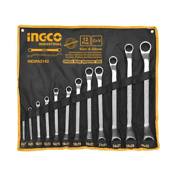 Bộ 12 cờ lê hai miệng INGCO HKSPA3142