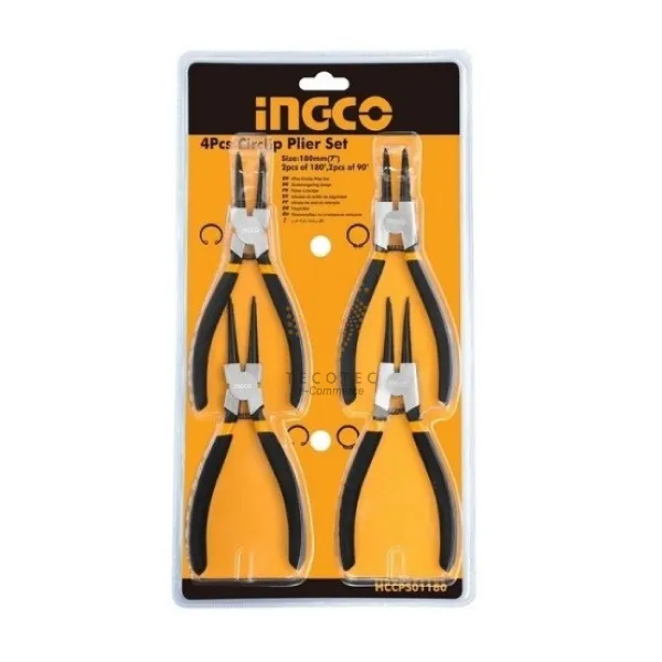 Bộ 4 kìm mở phe INGCO HCCPS01180