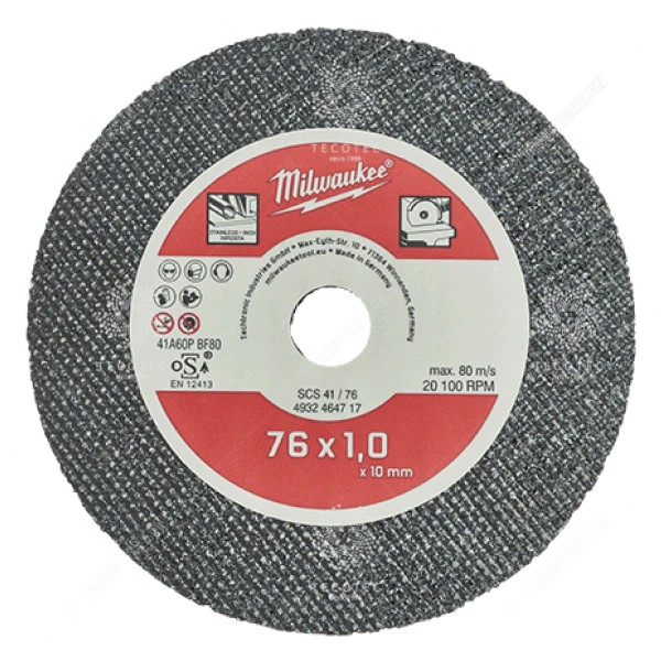 Bộ 5 đĩa cắt kim loại Milwaukee 4932464717
