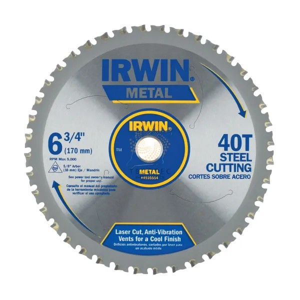 Bộ 5 lưỡi cắt kim loại 40 răng IRWIN 4935554