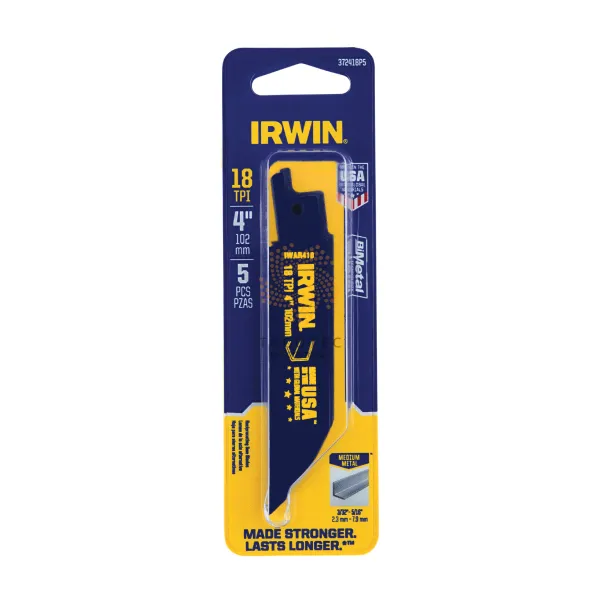 Bộ 5 lưỡi cưa đa năng thay thế 102 mm IRWIN 372418P5