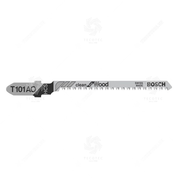 Bộ 5 lưỡi cưa lọng cho gỗ Bosch T101AO 2608630031