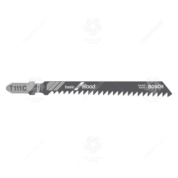 Bộ 5 lưỡi cưa lọng cho gỗ Bosch T111C 2608630033