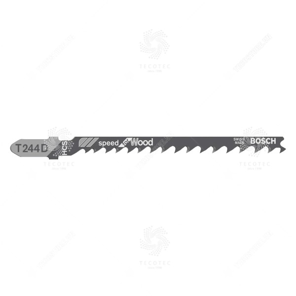 Bộ 5 lưỡi cưa lọng cho gỗ Bosch T244D 2608630058
