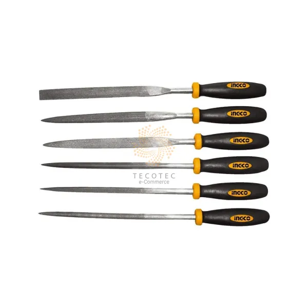 Bộ 6 dũa sắt (140 mm) INGCO HKTF63