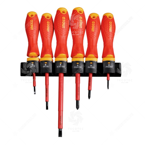 Bộ 6 tua vít cách điện INGCO HKISD0608