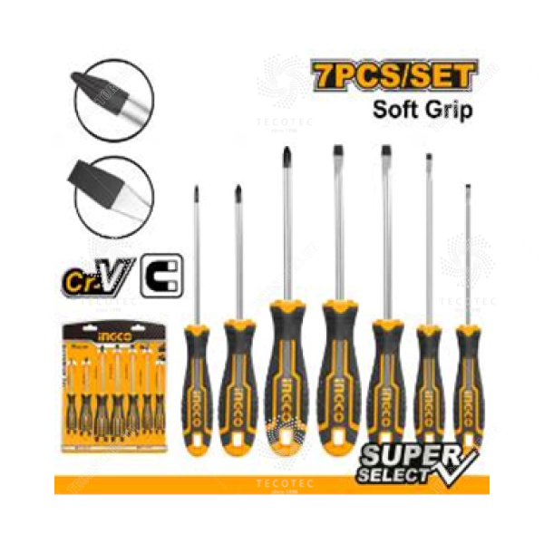 Bộ 7 tua vít INGCO HKSD0728
