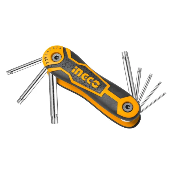 Bộ 8 chìa lục giác đầu tròn INGCO HHK14082