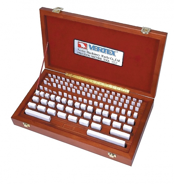 Bộ căn mẫu phẳng bằng gốm Vertex VGB-47C