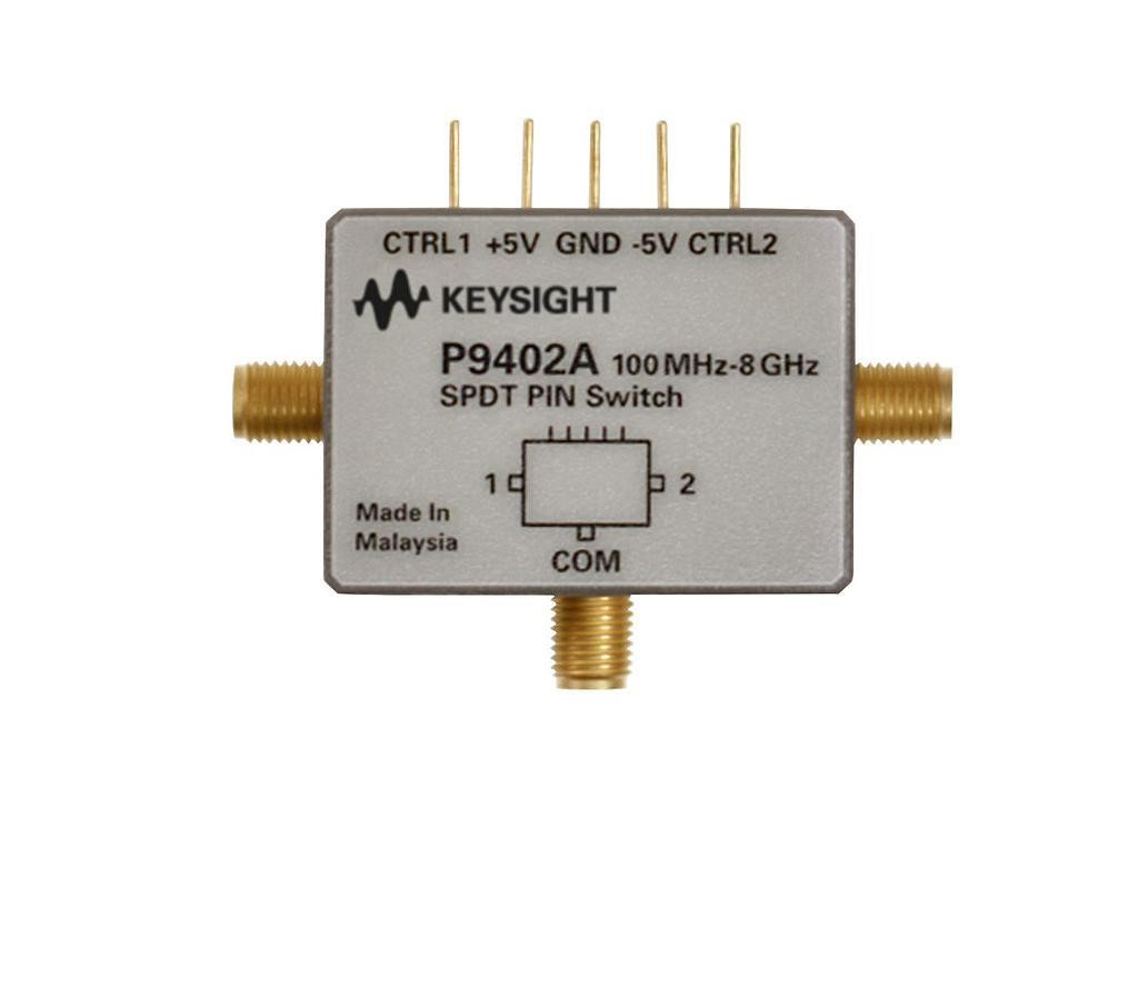 Bộ chuyển mạch PIN Diode KEYSIGHT P9402A (100 MHz ~ 8 GHz, SPDT)