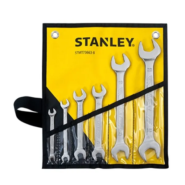 Bộ cờ lê hai đầu miệng 6 chi tiết Stanley STMT73663-8