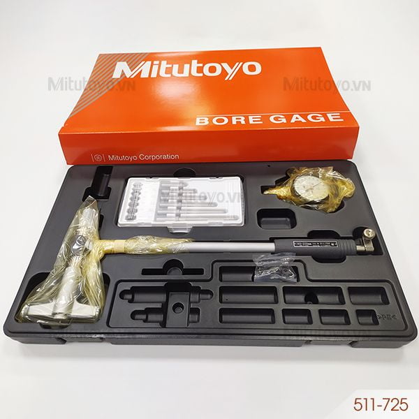 Bộ đồng hồ đo lỗ Mitutoyo 511-725 (160-250mm)