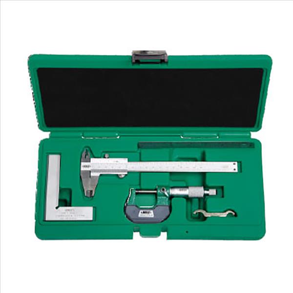 Bộ dụng cụ đo cơ khí chính xác 4 chi tiết Insize 5041