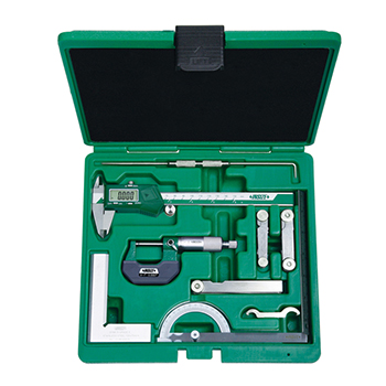 Bộ dụng cụ đo cơ khí chính xác 9 chi tiết Insize 5091