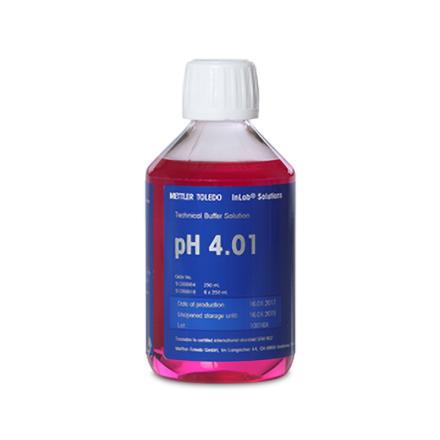 Bộ dung dịch đệm pH 4.01, 6 x 250mL Mettler Toledo 51350018