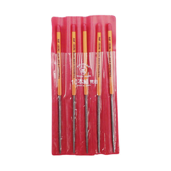 Bộ giũa tròn thô 10 cái Tsubosan