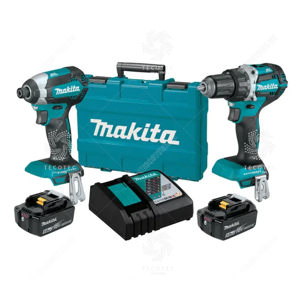 Bộ máy khoan và máy vặn vít dùng pin Makita DLX2189T