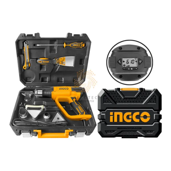 Bộ máy thổi nhiệt INGCO HG200028-1