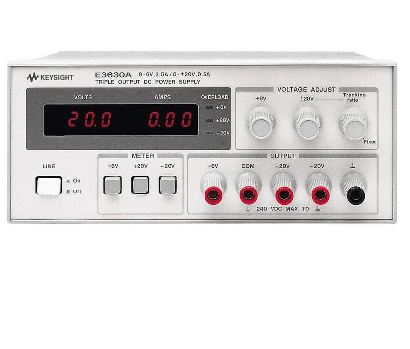 Bộ nguồn DC KEYSIGHT E3630A (6V, 2.5A & ±20V, 0.5A, 35W)