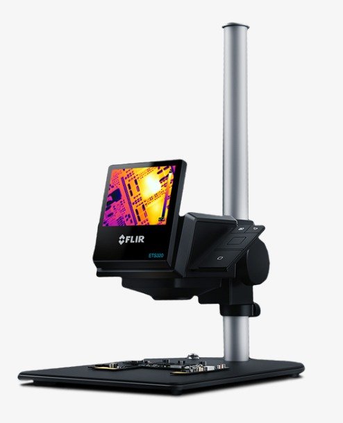 Camera chụp ảnh nhiệt bảng mạch thiết bị điện tử Flir ETS320