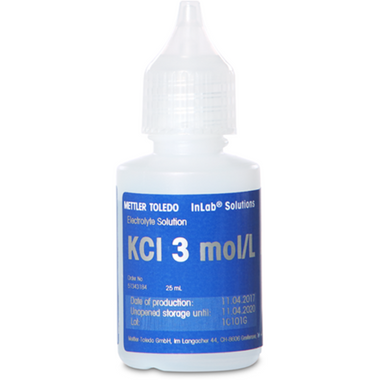 Chất điện li 3 mol/L KCl Sat AgCl, 25mL Mettler Toledo 51343184