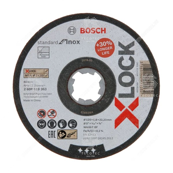 Đá cắt Standard Bosch 2608619363