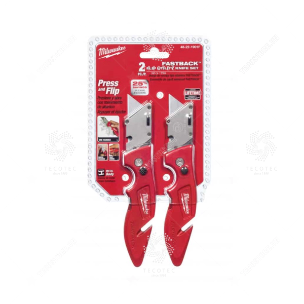 Dao gấp bỏ túi Fastback Milwaukee 48-22-1901