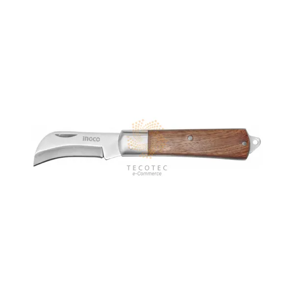 Dao tước dây điện lưỡi cong 198 mm INGCO HPK01981