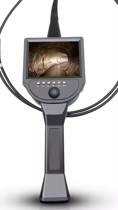 Đầu dò đường kính 4mm HTD-H4 Tay quay Borescope điện tử công nghiệp 360 độ