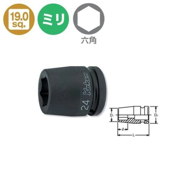 Đầu khẩu 3/4 inch Koken 16400M