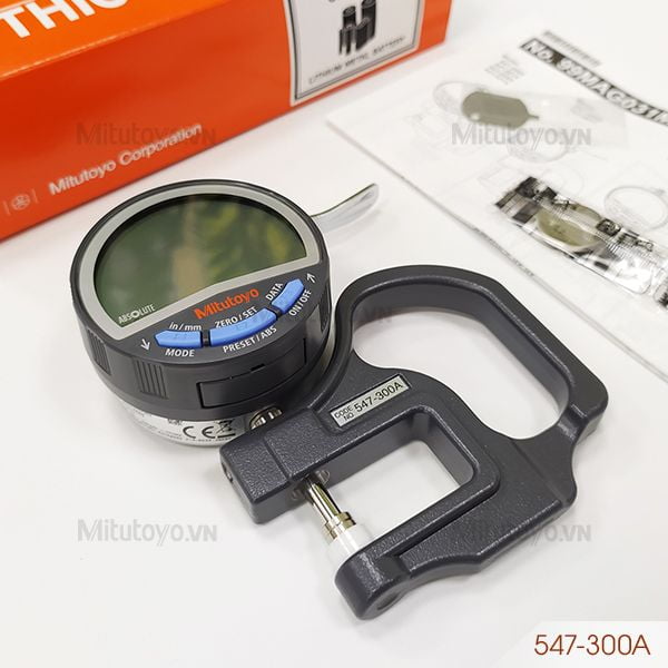 Đồng hồ đo độ dày điện tử Mitutoyo 547-300A (0-10mm)