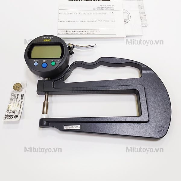 Đồng hồ đo độ dày điện tử Mitutoyo 547-321 (0-10mm)