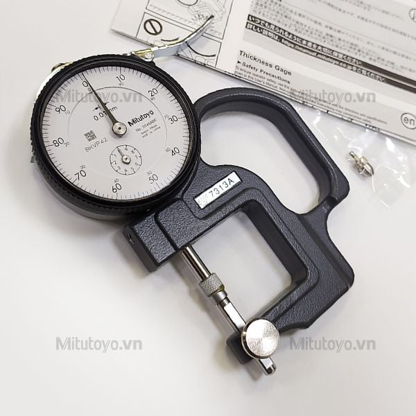 Đồng hồ đo độ dày Mitutoyo 7313A (0-10mm)