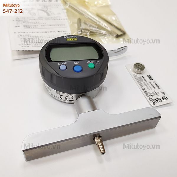 Đồng hồ đo độ sâu điện tử Mitutoyo 547-212A (0-200mm)
