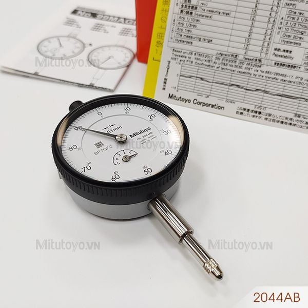 Đồng hồ so cơ khí Mitutoyo 2044AB (0-5mm)