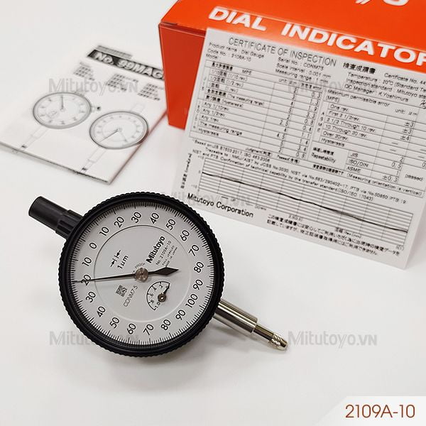 Đồng hồ so cơ khí Mitutoyo 2109A-10 (0-1mm)