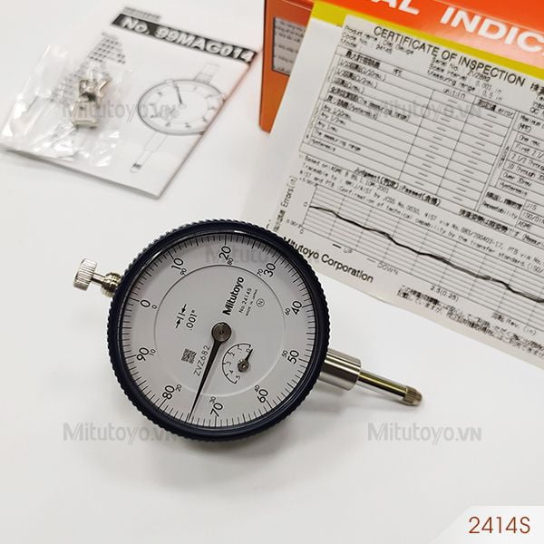 Đồng hồ so cơ khí Mitutoyo 2414S (0-0.5'')