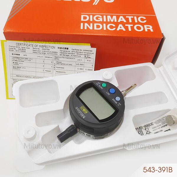 Đồng hồ so điện tử Mitutoyo 543-391B (0-12.7mm/0.5'')