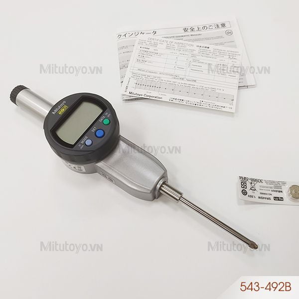 Đồng hồ so điện tử Mitutoyo 543-492B (0-50.8 mm/2'')