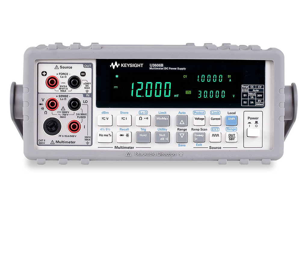 Đồng hồ vạn năng, Bộ nguồn DC KEYSIGHT U3606B