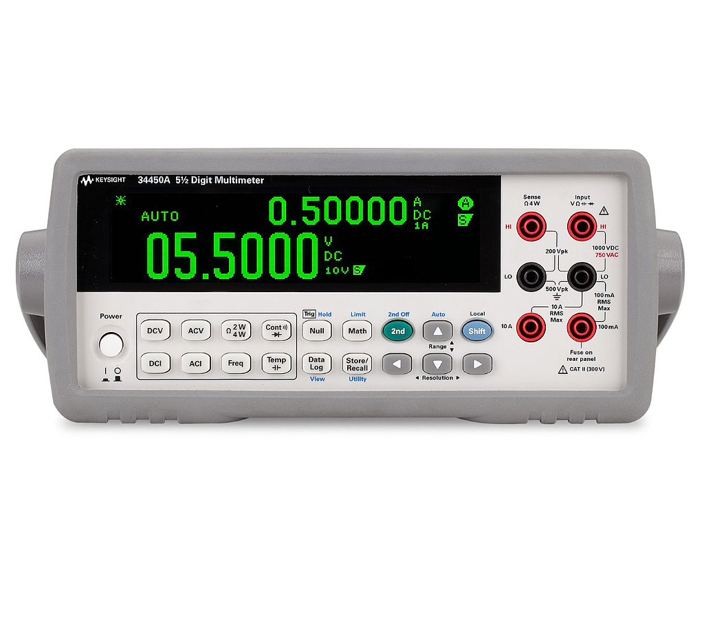 Đồng hồ vạn năng KEYSIGHT 34450A (True RMS,1 kV, 10 A, 5.5 Digit)