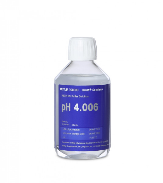 Dung dịch đệm pH 4.006 NIST/DIN Mettler Toledo 51350052